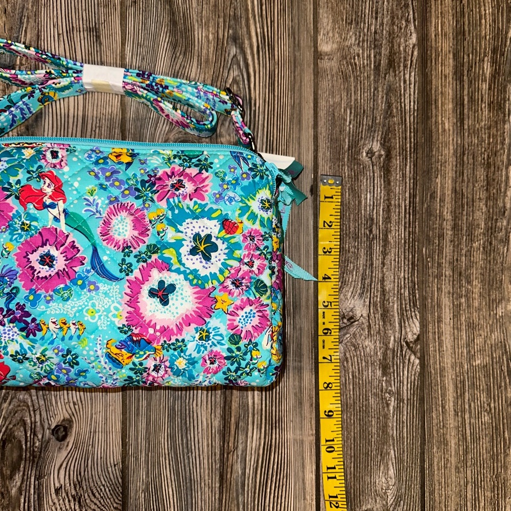 💜 SOLD 💜 NWT Vera Bradley x Little Mermaid Crossbody Bag - Picture 7 of 9